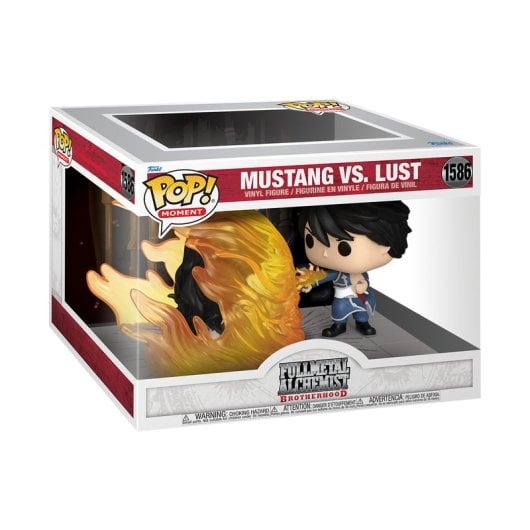 Figura coleccionable Funko Mustang vs Lust Fullmetal Alchemist Vinilo 12,3cm