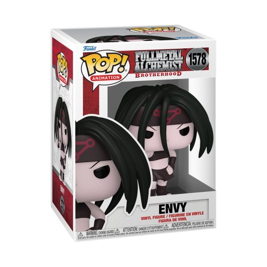 Figurine de collection Funko Envy Fullmetal Alchemist en vinyle multicolore 102 mm