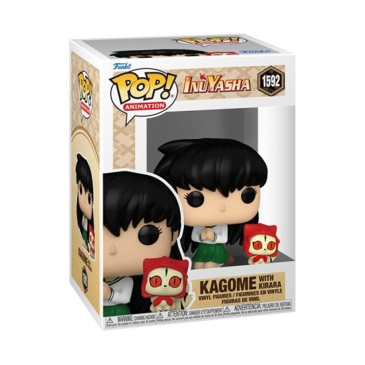 Figura coleccionable Funko Pop! 75615 Kagome Higurashi and Kirara vinilo multicolor 81mm