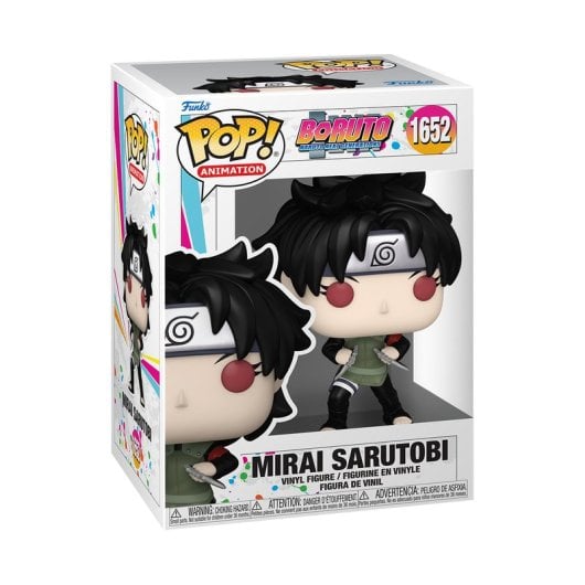 Figura coleccionable Funko POP! Mirai Sarutobi Boruto: Naruto Next Generations 103mm vinilo