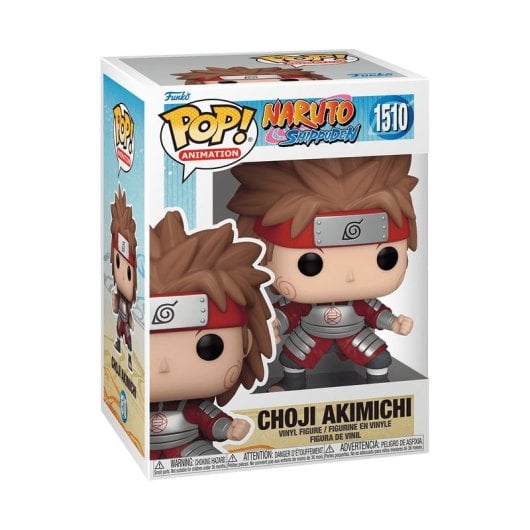 Figurine de collection Funko Choji Akimichi Naruto Shippuden en vinyle multicolore 115 mm