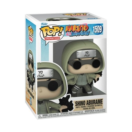 Figura colecionável Funko Shino Aburame Naruto Shippuden vinil multicolorido 99 mm