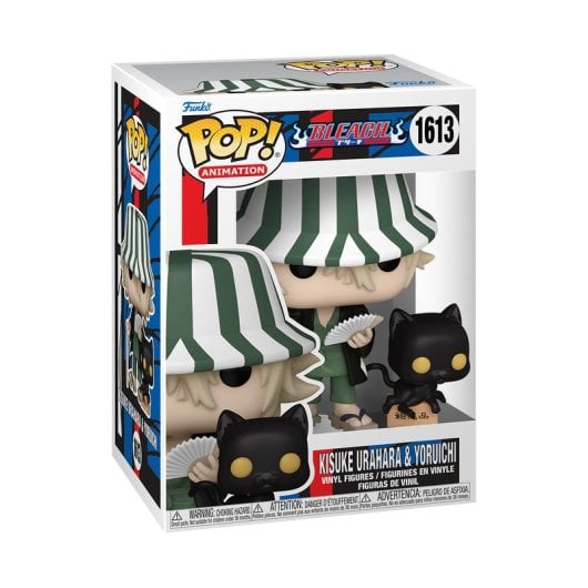 Figura coleccionable Funko Kisuke Urahara y Yoruichi Shihoin Bleach Vinilo 114mm Pack 2 Multicolor