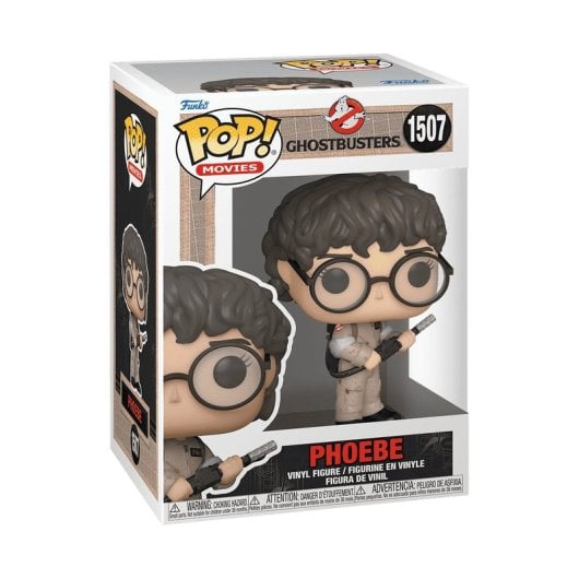Funko Pop! 73386 Phoebe Spengler, mehrfarbiges Vinyl, 9,8 cm große Ghostbusters-Sammelfigur
