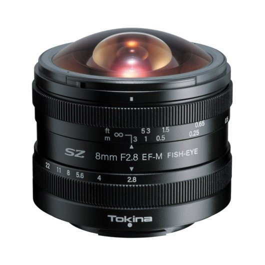 Objetivo Tokina SZ 8mm f/2.8 Ojo de Pez Manual Fujifilm X APS-C Parasol Incluido