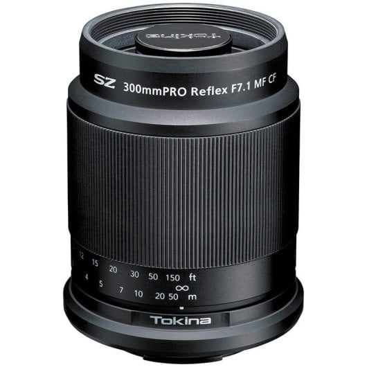 Tokina SZ-Pro 300 mm F7.1 MF katadioptrisches ultrakompaktes Teleobjektiv für Canon EF-M, 235 g