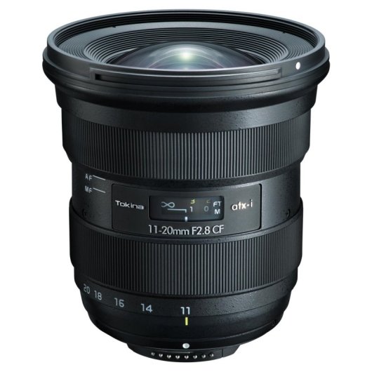 Objectif Tokina 11-20 mm f/2,8 ATX-I PRO DX pour Canon EF Autofocus APS-C