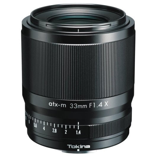 Tokina atx-m 33 mm F1.4 X Autofokus-Objektiv Fujifilm X Schwarz 285 g APS-C