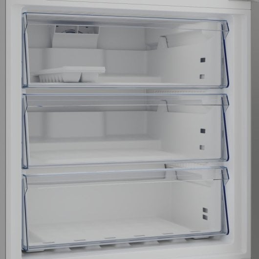Frigorífico Beko Combi 192cm 490L E Gris Puertas reversibles, CoolRoom y Antiescarcha