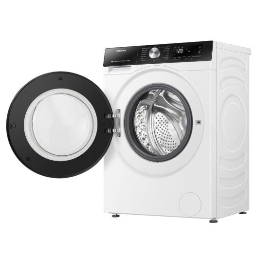 Máquina de Lavar Roupa Hisense 3S WF3S1043BW3 Frontal 10,5 kg 1400 rpm A Wi-Fi Branca