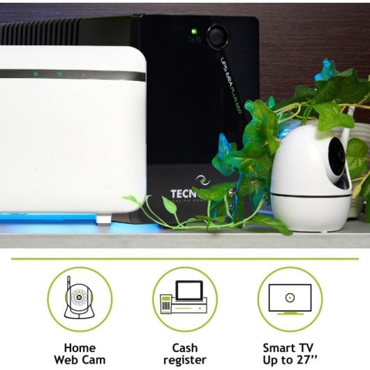 Sai TECNOWARE 650VA Batería Plomo Ácido 10 Minutos AVR Plus Protección Silenciosa