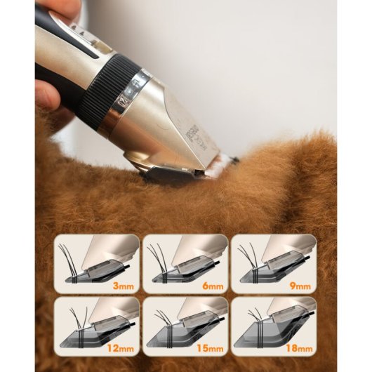 Set de peluquería Oneisall Cortadora inalámbrica motor 5700rpm 6 peines bajo ruido