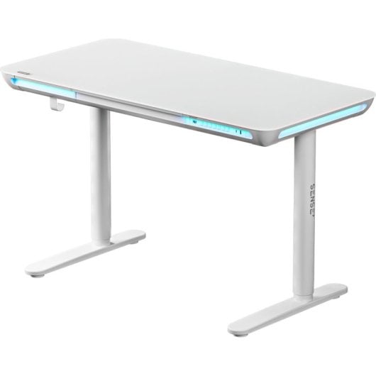 Escritorio Sense7 NOMO Ergonómico Motorizado Vidrio Templado Altura Ajustable USB RGB