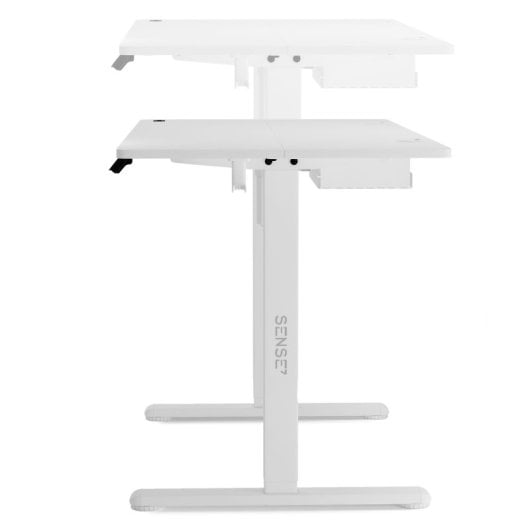 Escritorio Sense7 NOJO 120x60cm ajustable eléctrico 70kg acero MDF silencioso 3 memorias