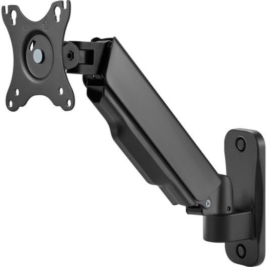 Brazo para monitor Sense7 HANG WALL Negro VESA 75x75/100x100mm hasta 9kg 17-32? PIVOT