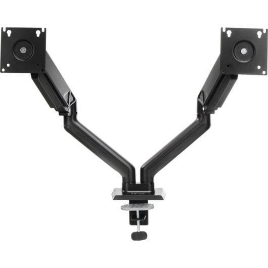 Soporte para monitor Sense7 HANG DOUBLE 2 Brazos Ajustables Negro Gestión de cables VESA 32”