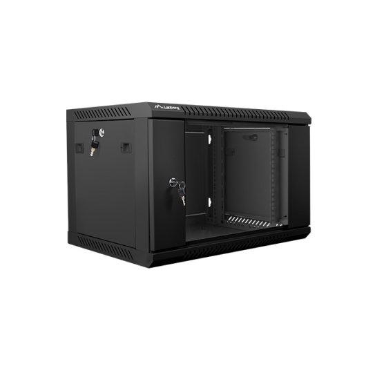 Bastidor de pared Lanberg WF01-6406-10B 6U 60 kg IP20 Schwarz