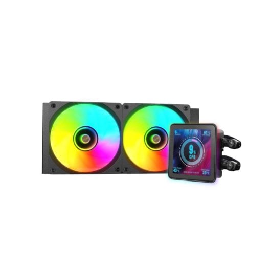 Refrigeración Líquida Mars Gaming ML-VISIONPRO240 240mm 2 Ventiladores ARGB Pantalla IPS