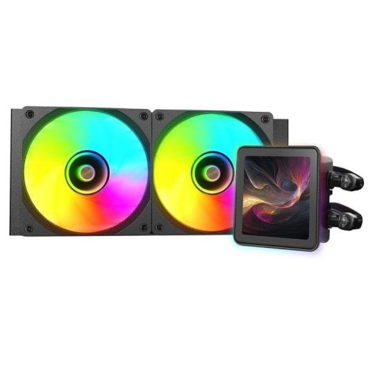 Refrigeración Líquida Mars Gaming ML-VISIONPRO240 240mm 2 Ventiladores ARGB Pantalla IPS