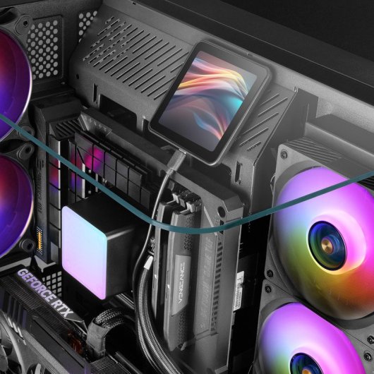 Mars Gaming Ml-visionpro240 Refrigeración Líquida Aio Tdp 500w 2x Ventiladores Argb Pantalla Negro