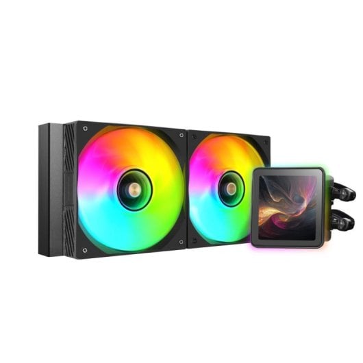 Refrigeración Líquida Mars Gaming ML-VISIONPRO240 240mm 2 Ventiladores ARGB Pantalla IPS
