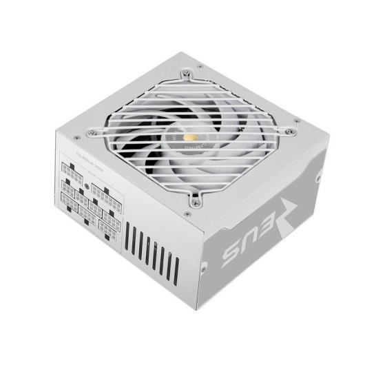 Mars Gaming Mpze750sim Modulares ATX-Netzteil, 750 W, 10 Jahre Garantie, 80plus, Silberweiß