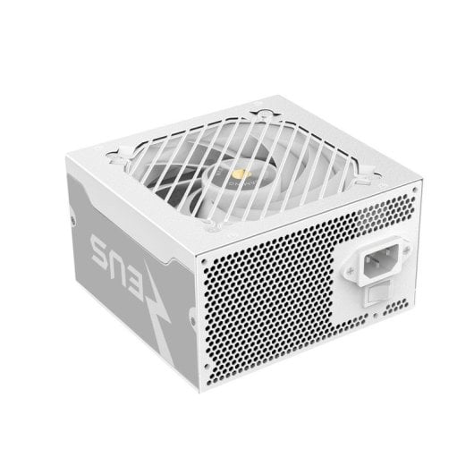 Mars Gaming Mpze750sim Modulares ATX-Netzteil, 750 W, 10 Jahre Garantie, 80plus, Silberweiß