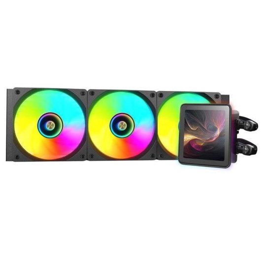 Refrigeração Líquida Mars Gaming ML-VISIONPRO360 360mm 3 Ventoinhas ARGB Ecrã IPS