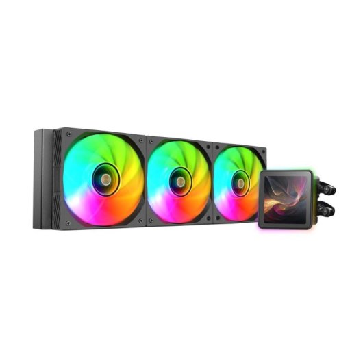 Refrigeração Líquida Mars Gaming ML-VISIONPRO360 360mm 3 Ventoinhas ARGB Ecrã IPS