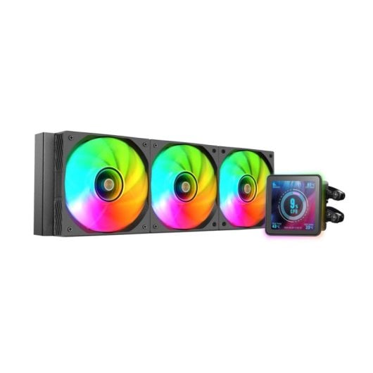Refrigeração Líquida Mars Gaming ML-VISIONPRO360 360mm 3 Ventoinhas ARGB Ecrã IPS
