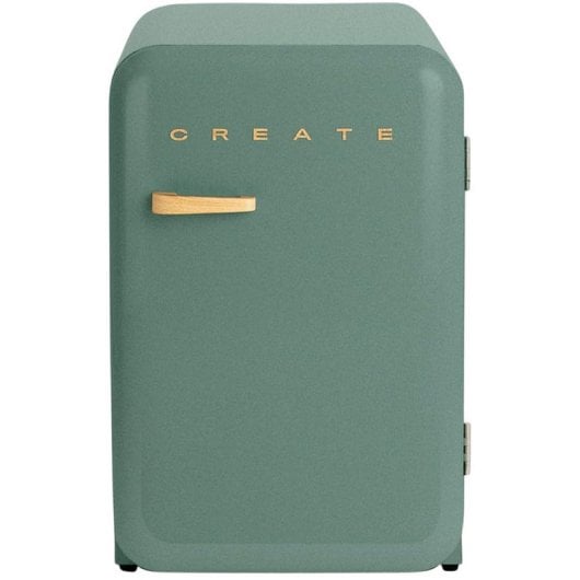 Frigorífico Create Una Puerta 86cm 92L/15L Eficiencia ECO Friendly Compartimentado Verde Sage