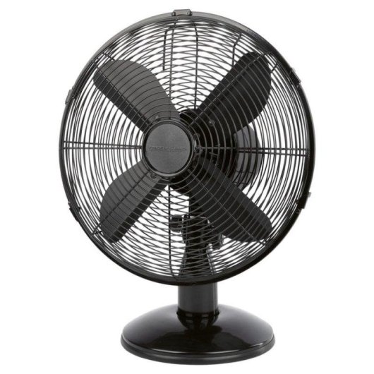 Ventilador ProfiCare PC-VL 3062 M 25 cm Metálico Negro Mate Silencioso