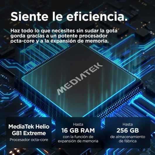Smartphone Motorola Moto G05 12GB RAM 256GB Gorilla Glass Cuero Vegano 5200mAh