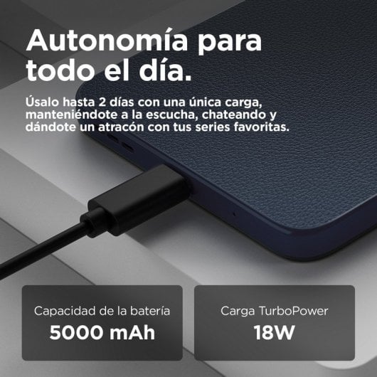 Smartphone Motorola Moto G05 12GB RAM 256GB Gorilla Glass Cuero Vegano 5200mAh
