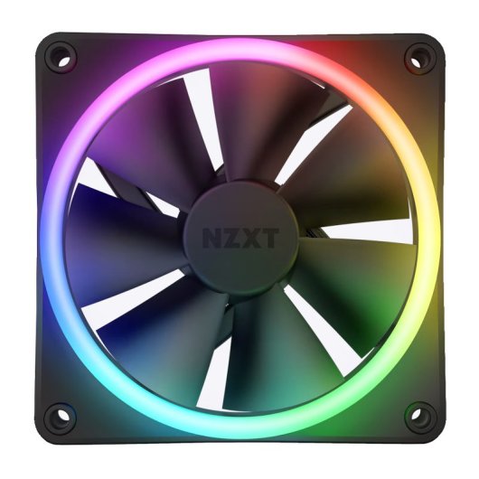 Ventilateur NZXT F120 RGB Duo 120 mm PWM 20 LED double anneau RGB