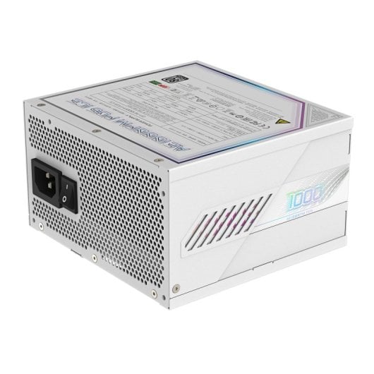 Fuente de Alimentación Gigabyte 1000W 80 PLUS Platinum AORUS ELITE P1000W ICE Modular PCIe 5.0 Blanca