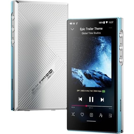Reproductor JadeAudio FiiO JM21 Snapdragon 680 Android 13 Bluetooth WiFi Azul Cielo
