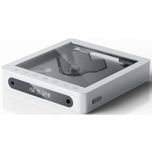 Reproductor de CD FiiO DM13 BT Bluetooth LCD 2 salidas auriculares Transparente