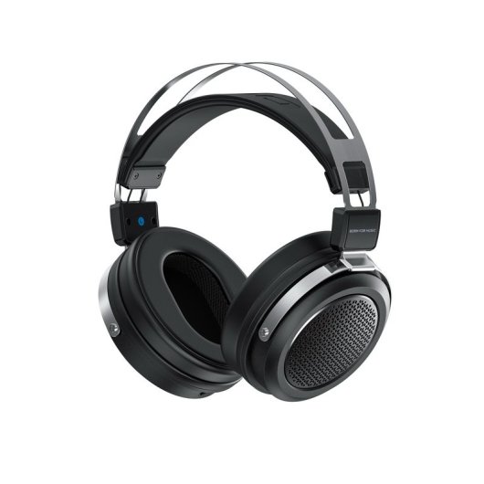 Auriculares Fiio con cable, micrófono integrado y sonido alta fidelidad negro/plata