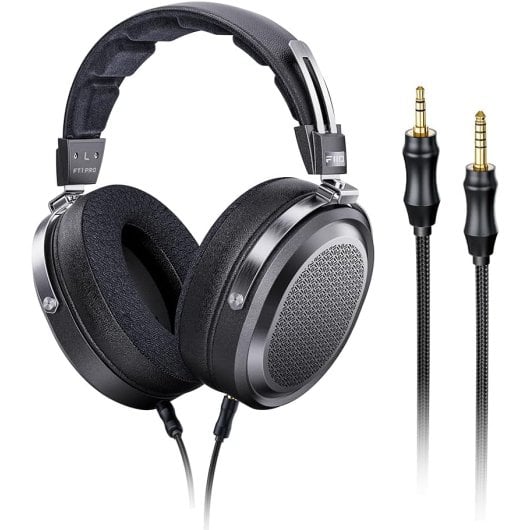 Auriculares FiiO FT1 Pro con cable magnético plano abiertos alta fidelidad negro