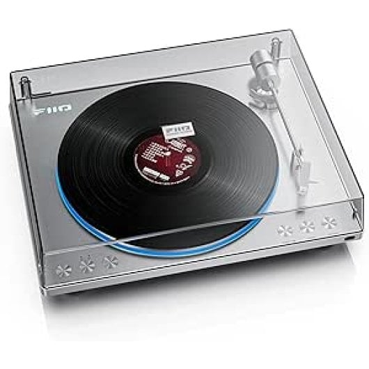 Tocadiscos FiiO TT13 Silver Bluetooth brazo automático preamplificador phono Bluetooth aptX
