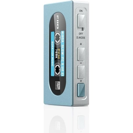 DAC portátil FIIO KA15 Azul Dual CS43198 PEQ 10 bandas Modo escritorio 560mW