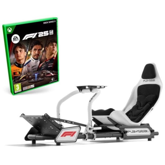 Playseat Formula Instinct F1 Edition Weißer Rennsitz + EA Sports F1 25 Xbox Series X