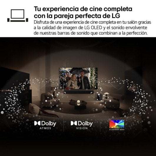 TV LG OLED evo AI OLED77G54LW 77" 4K UltraHD 120Hz Smart TV WebOS HDR10 Dolby Vision Atmos