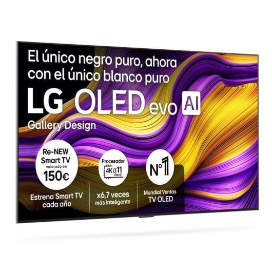 Téléviseur LG OLED evo 65″ 4K Ultra HD Smart TV WebOS Dolby Vision Gaming 120 Hz eARC AirPlay
