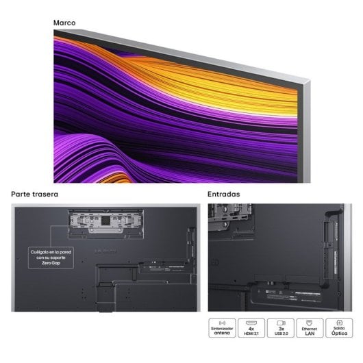 TV LG OLED evo IA OLED55G54LW 55" 4K UHD Dolby Vision Atmos VRR HDMI 2.1 Wi-Fi 6