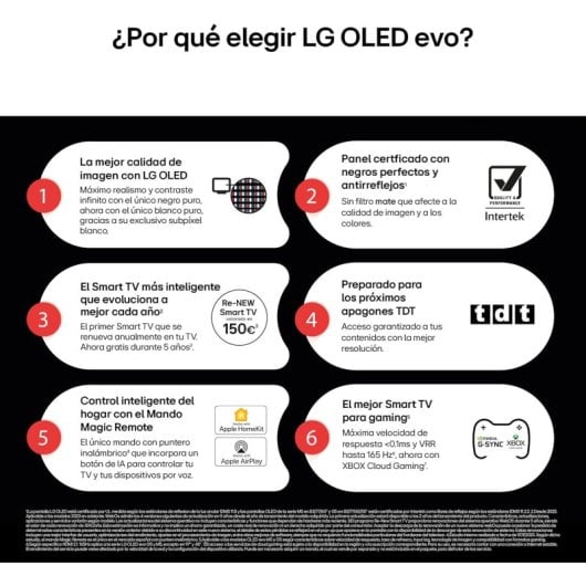 TV LG OLED evo OLED77C54LA 77? 4K Ultra HD Dolby Vision Atmos Gaming Pro