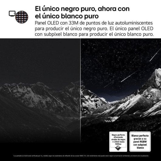 TV LG OLED evo OLED65C54LA 65" 4K UltraHD 144Hz Smart TV WebOS Dolby Vision Gaming PRO