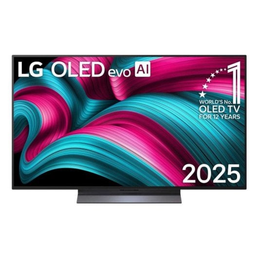 TV LG OLED evo OLED48C54LA 48″ 4K UHD 144Hz Dolby Atmos HDR10 Smart Wi-Fi 6 AirPlay 2