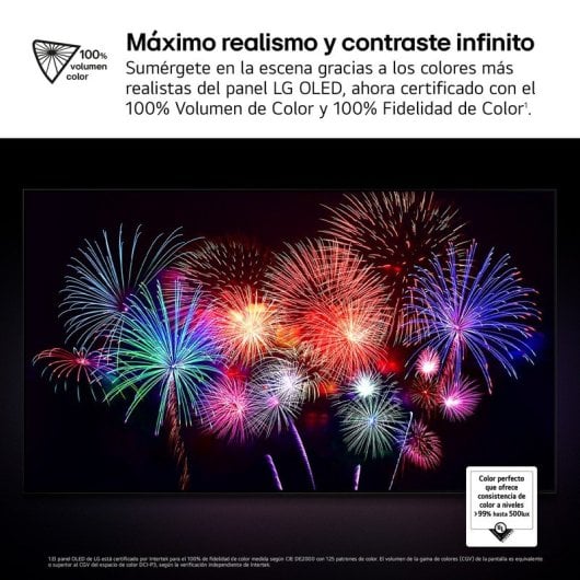 TV LG OLED evo OLED48C54LA 48" 4K UHD 144Hz Dolby Atmos HDR10 Smart Wi-Fi 6 AirPlay 2